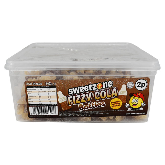 Sweetzone Fizzy Cola Bottles 2p 805g