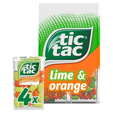 Tic Tac Lime Orange 4 Pack 72g alternate view 2