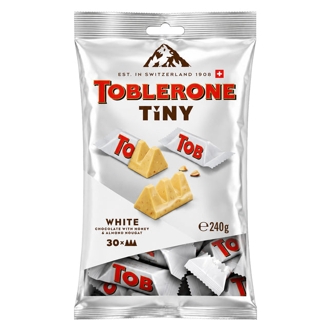 Toblerone Tiny White Chocolate Sharing Bag 240g