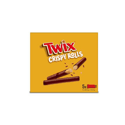 Twix Crispy Rolls 5 Pack 112.5g