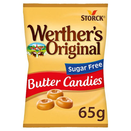 Werthers Original Sugar Free Butter Candies Bag 110g