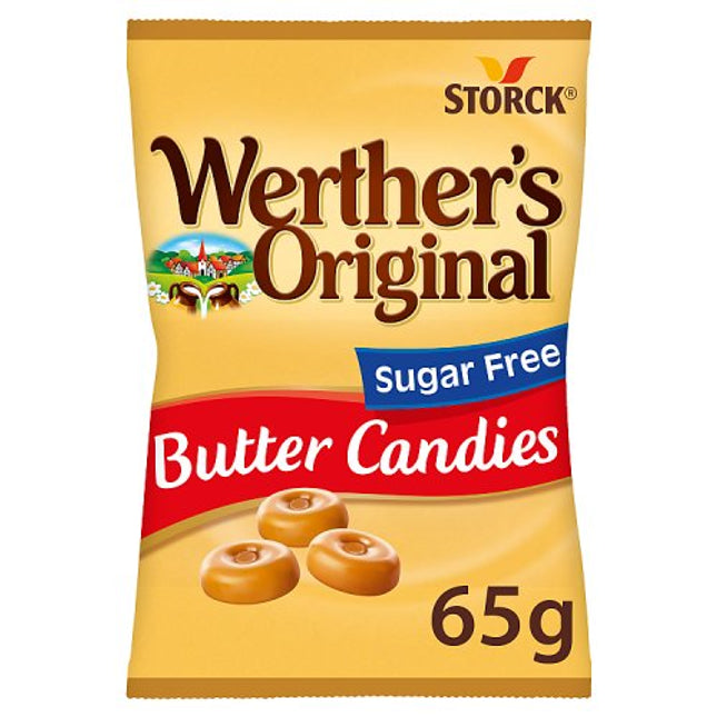 Werthers Original Sugar Free Butter Candies Bag 110g