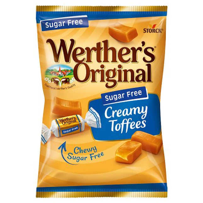 Werthers Creamy Toffees Sugar Free Bag 65g