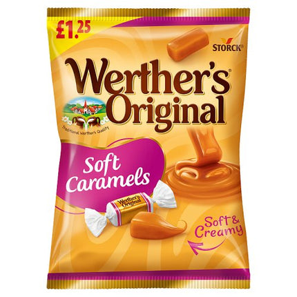 Werthers Soft Caramels Bag 110g