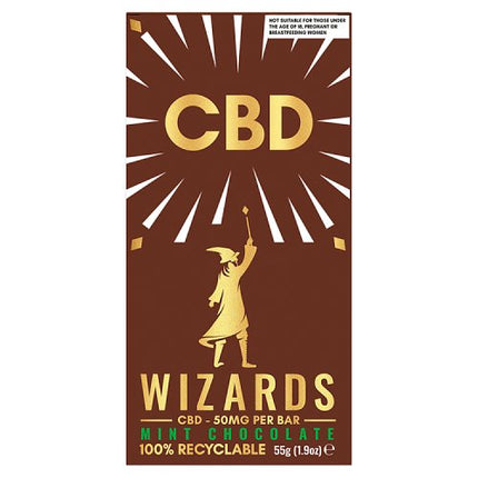 Wizards CBD Mint Chocolate 55g