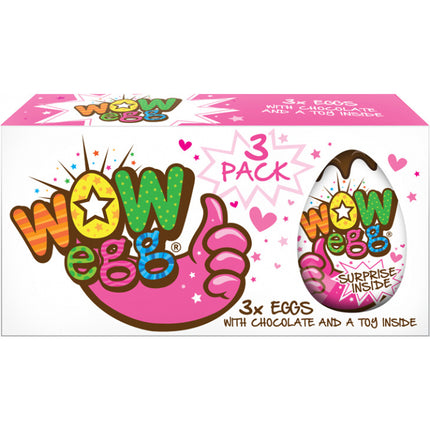 Wow Egg Girl 3 Pack 45g