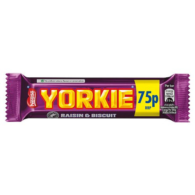 Yorkie Raisin & Biscuit Bar 44g
