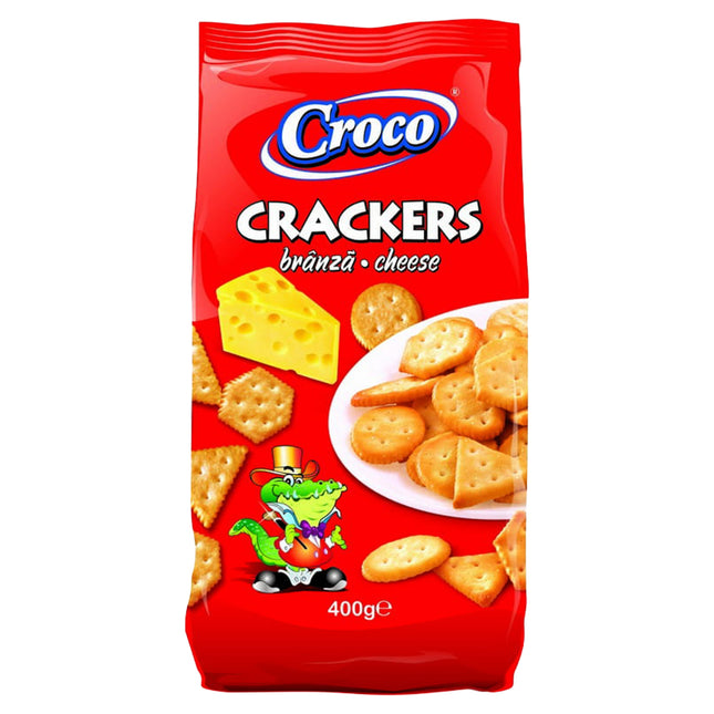 Croco Cheese Flavoured Crackers 400g