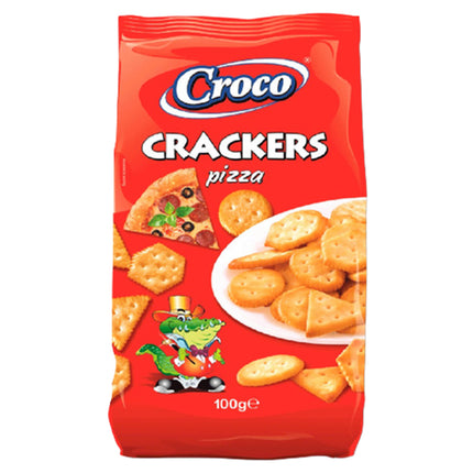 Croco Pizza Flavoured Crackers 100g