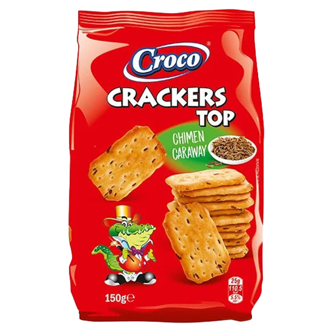 Croco Crackers with Caraway Seeds 150g