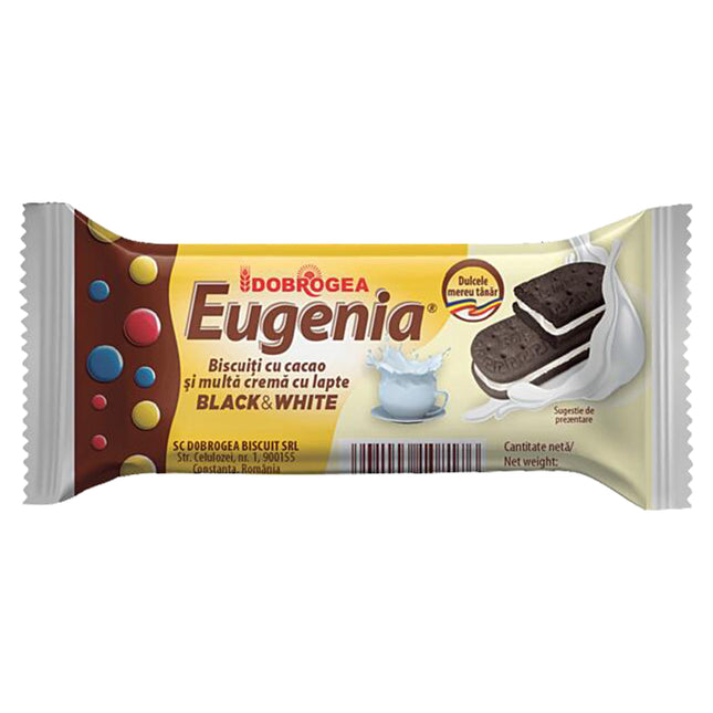 Dobrogea Eugenia Cocoa Sandwich Biscuit with Milk Cream Filling 36g