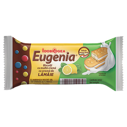 Dobrogea Eugenia Sandwich Biscuit with Lemon Cream Filling 36g