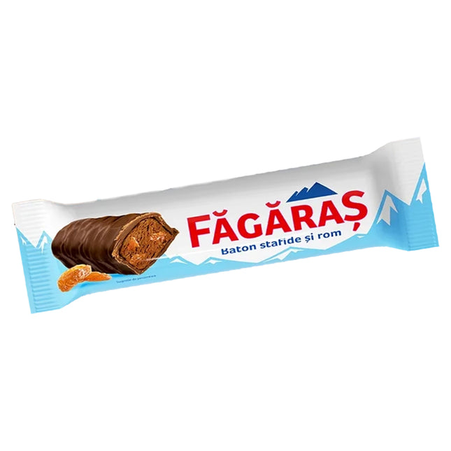 Fagaras Rum & Raisin Cream Filled Big Chocolate Bar 45g