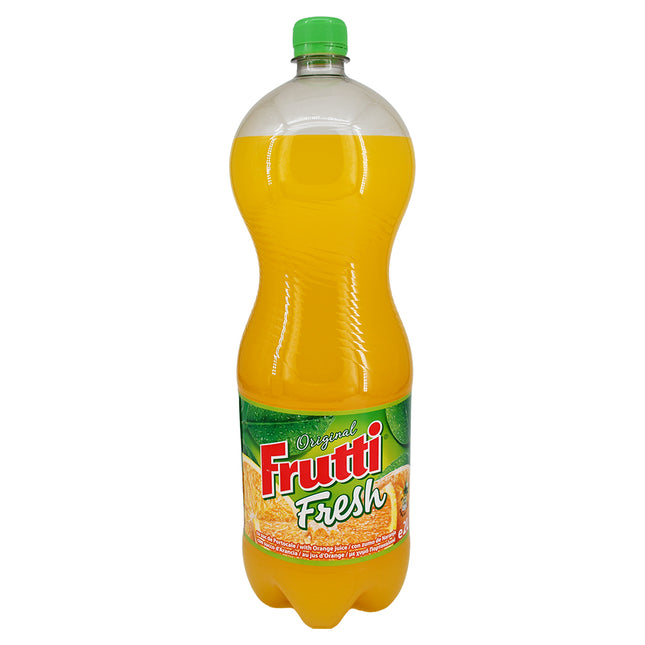Frutti Fresh Sparkling Orange Soft Drink 2L