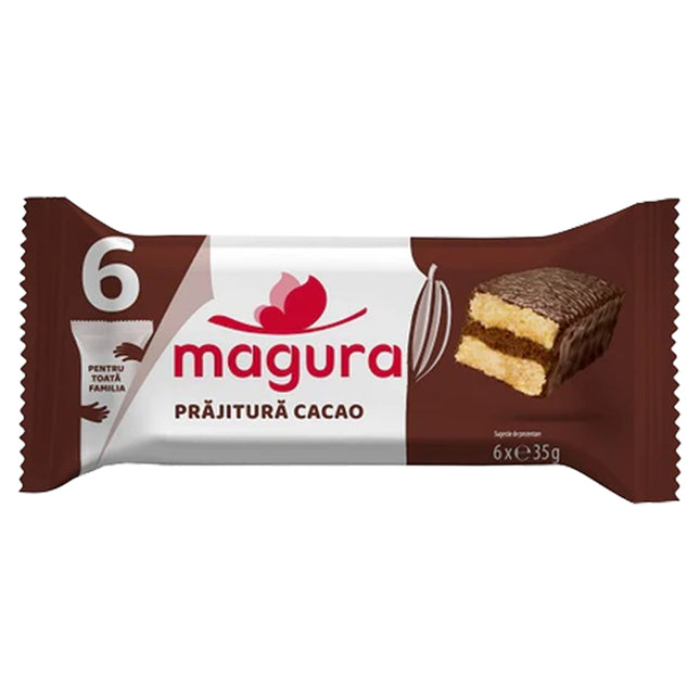 Magura Double Chocolate Cake Bar 35g