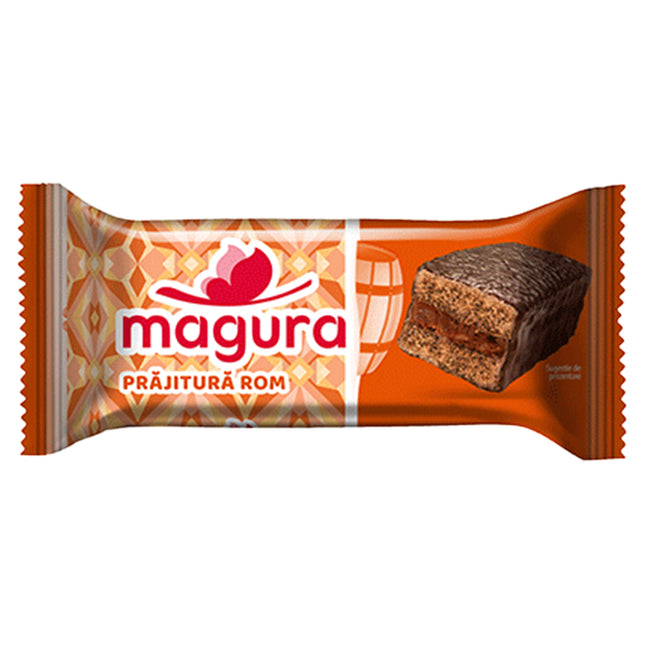 Magura Chocolate Covered Rum Cream Filled Cake Bar 35g