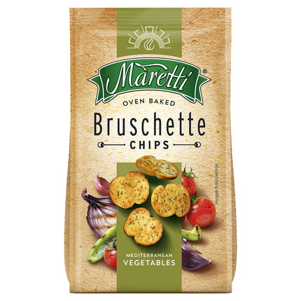 Maretti Bruschette Mediterranean Vegetable Flavour 70g