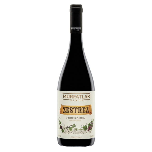 Murfatlar Zestrea Feteasca Neagra (Black Maiden) Semi Sweet Red Wine 75cl