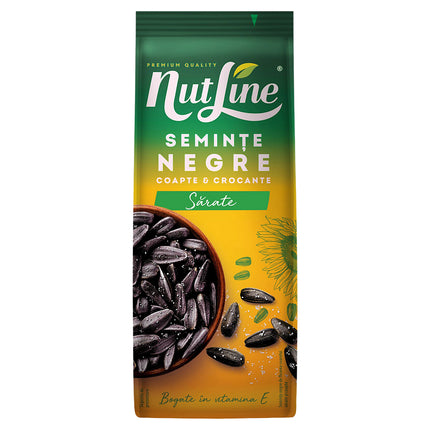 Nutline Black Unsalted Sunflower Seeds 200g