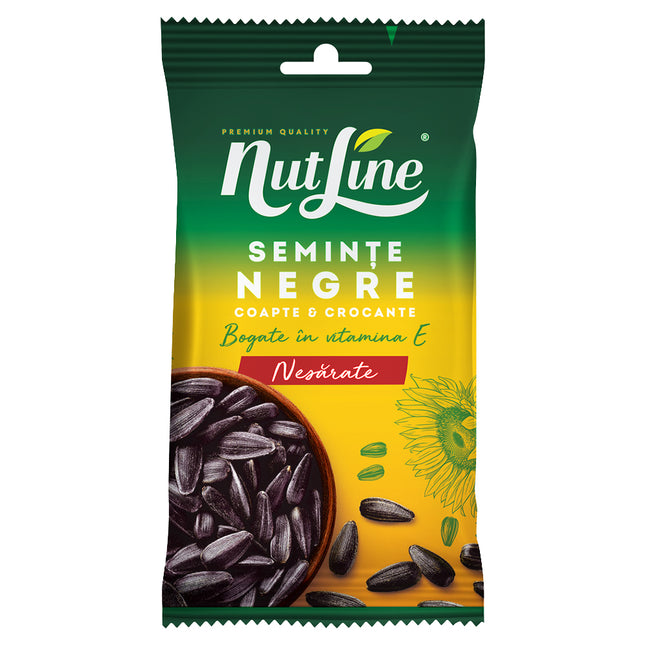 Nutline Salted & Roasted Black Sunflower Seeds 100g