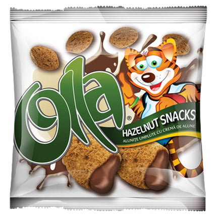 Olla Snacks with Hazelnut Cream Filling 200g