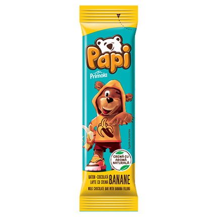 Primola Papi Banana Flavoured Chocolate Bar 27.5g