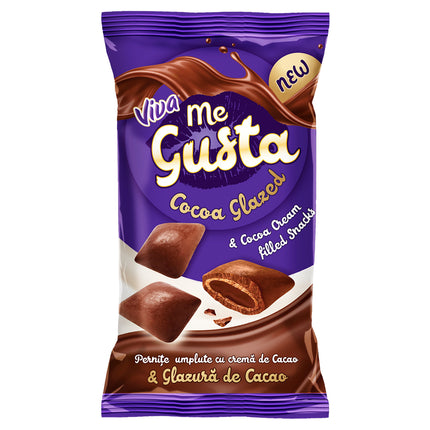Viva me Gusta Cocoa Glazed Snacks with Cocoa Cream 100g