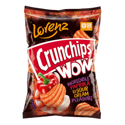 Crunchips Paprika & Sour Cream Crisps 80g