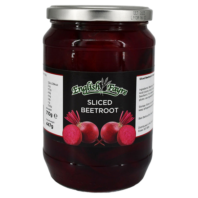 English Fayre Sliced Beetroot Jar 710g