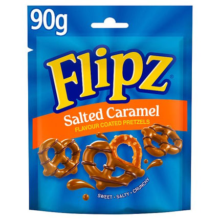 Flipz Salted Caramel Pretzels 90g
