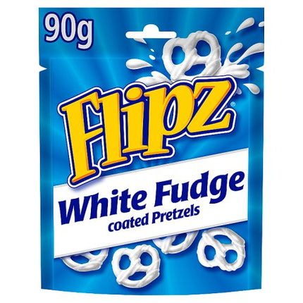 Flipz White Fudge Pretzels 90g