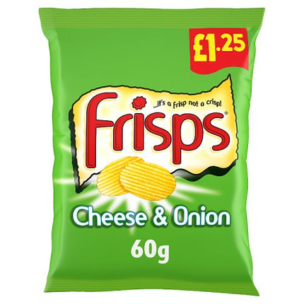 Frisps Cheese & Onion Crisps 60g £1.25
