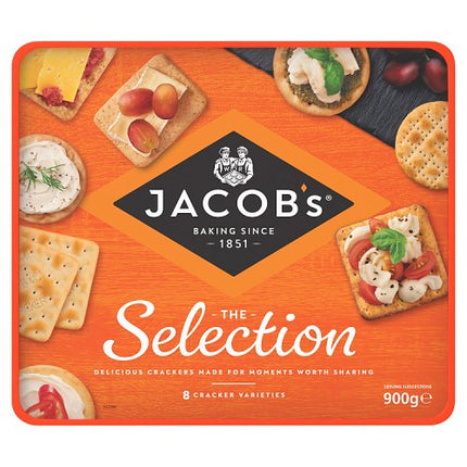 Jacob's The Selection Biscuits for Cheese 900g