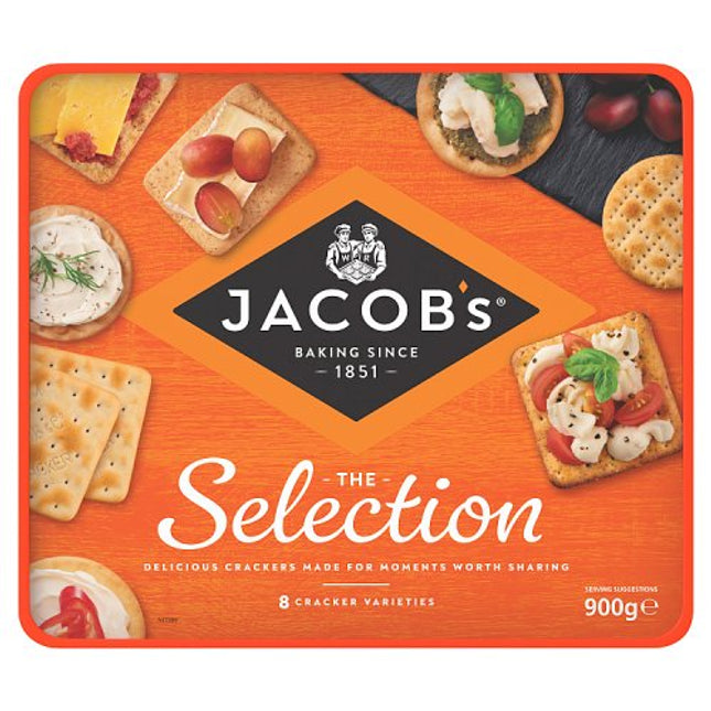 Jacob's The Selection Biscuits for Cheese 900g