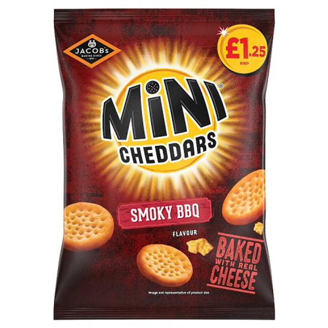 Jacob's Mini Cheddars Smokey BBQ 90g