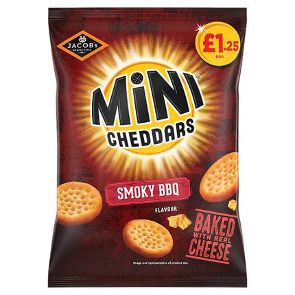 Jacob's Mini Cheddars Smokey BBQ 90g