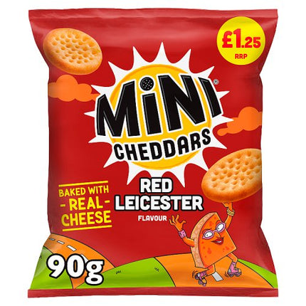 Jacob's Mini Cheddars Red Leicester 90g