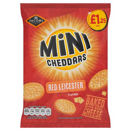 Jacob's Mini Cheddars Red Leicester 90g