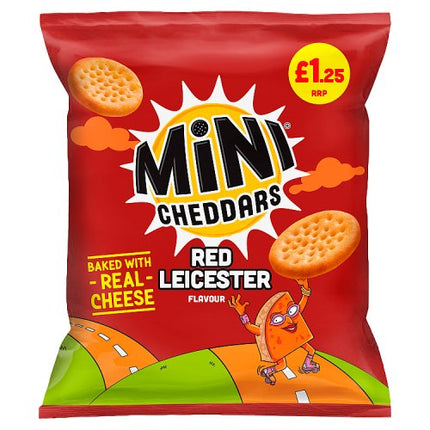 Jacob's Mini Cheddars Red Leicester 90g