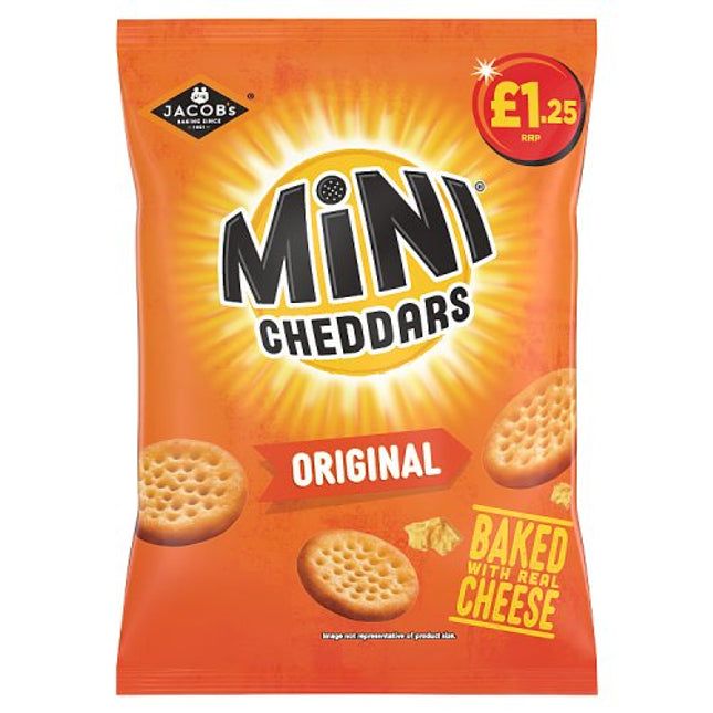 Jacob's Mini Cheddars Original 90g