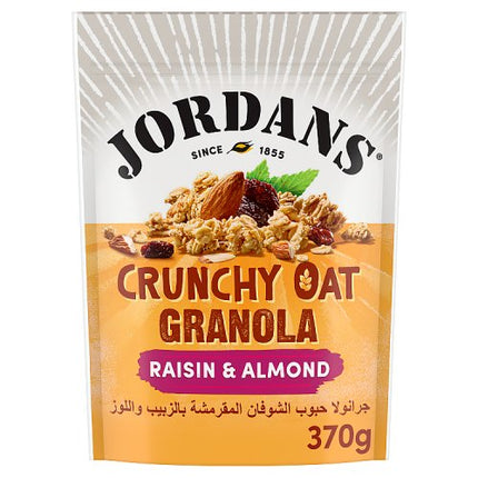 Jordan's Raisin & Almond Crunchy Oat Granola 370g
