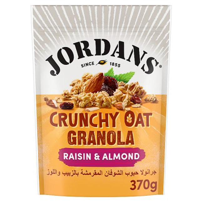 Jordan's Raisin & Almond Crunchy Oat Granola 370g