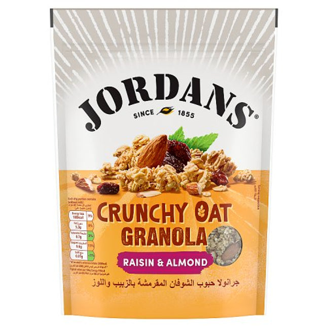 Jordan's Raisin & Almond Crunchy Oat Granola 370g