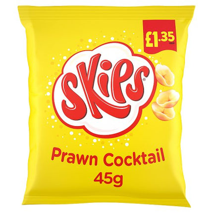 Skips Prawn Cocktail Crisps 45g £1.35
