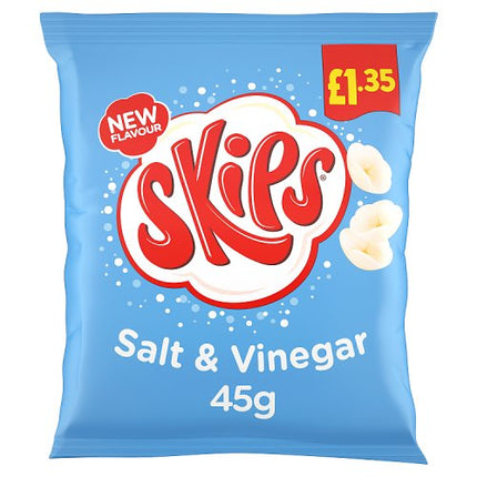 Skips Salt and Vinegar Crisps 45g alternate view 2