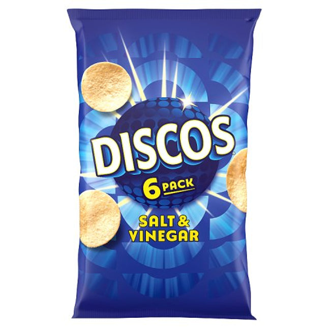Discos Salt & Vinegar 6x25.5g