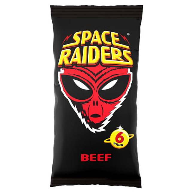 Space Raiders Beef Snacks 6x13g
