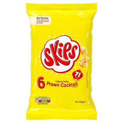 Skips Prawn Cocktail 6x13.1g