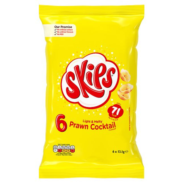 Skips Prawn Cocktail 6x13.1g