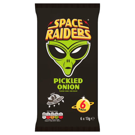 Space Raiders Pickled Onion 6x13g